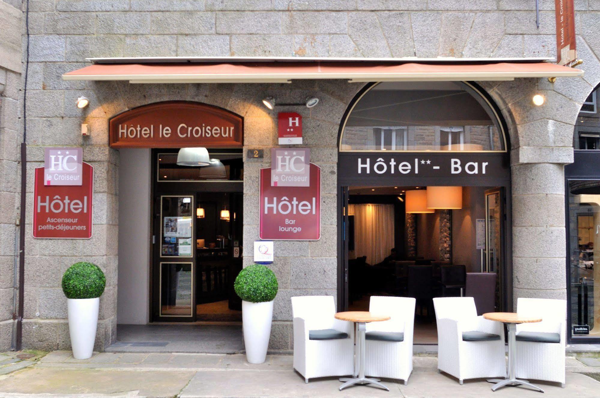 Hotel Le Croiseur Intra Muros Saint-Malo Exterior foto